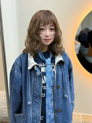 ミディアム カラー funo. ／透明感カラーのヘアスタイル