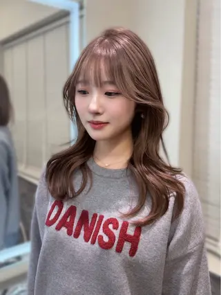 セミロング シオン /カットモデル募集中のヘアスタイル