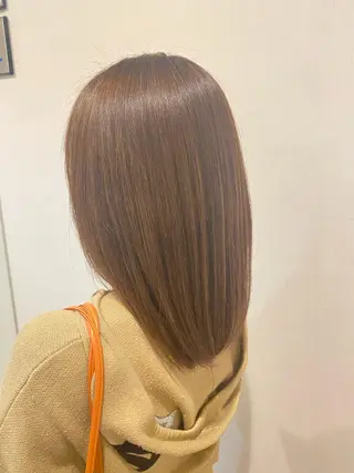 セミロング 丸田 幹太のヘアスタイル