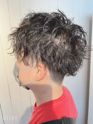 パーマ メンズ ❣️モードケイズ塚口 和田一将のヘアスタイル