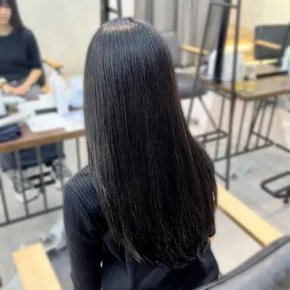ロング カラー メンズパーマ/ メッシュ📍ユリのヘアスタイル