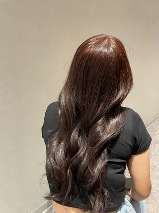 ミディアム to zone✴︎ AOIのヘアスタイル