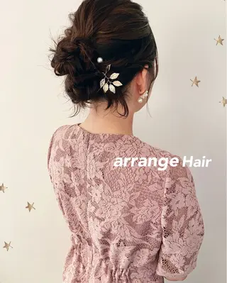 ロング ヘアアレンジ 市川 千夏のヘアスタイル