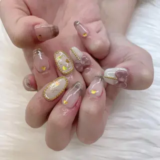 ネイル 🦋ネイルサロン ブラン🌈ゆりのネイルデザイン