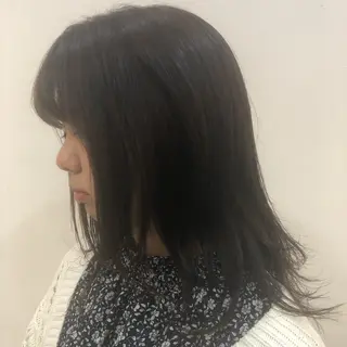 ミディアム カラー ヘアアレンジ リリー /Men's/パーマのヘアスタイル