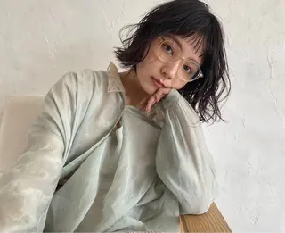 ショート メンズパーマ💈藤田 晃志のヘアスタイル