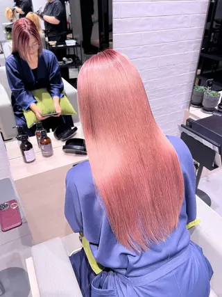 カラー 🤍 momoka🤍のヘアスタイル