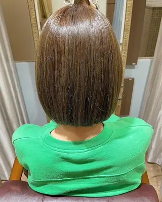 カラー 🫧髪質改善艶カラー _マエダ 🫧のヘアスタイル