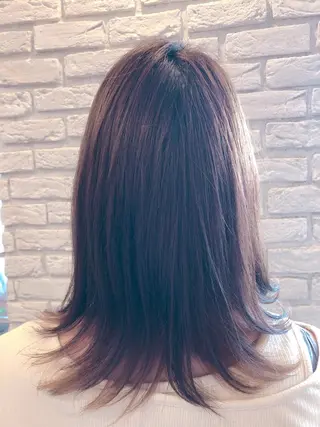 ミディアム サロンドユウ こはるのヘアスタイル