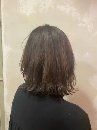 ミディアム 井上 日菜乃のヘアスタイル
