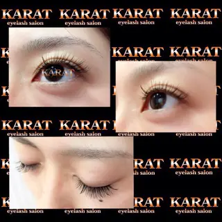 マツエク・マツパ ★KAEDE★伊勢崎 【KARAT】のマツエク・マツパデザイン