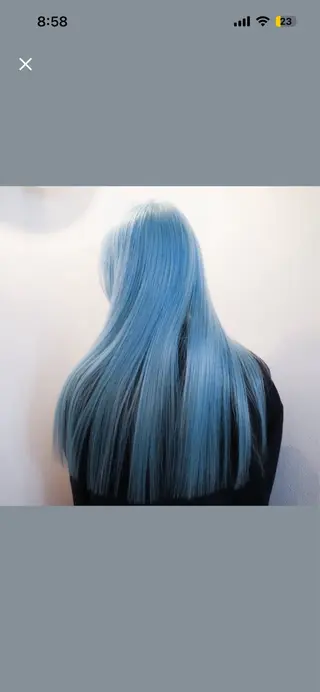 ロング tenn所属・小長谷 夕菜のヘアスタイル