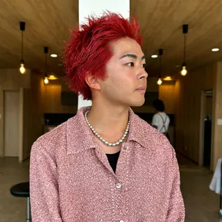 カラー メンズ kosuke 表参道のヘアスタイル