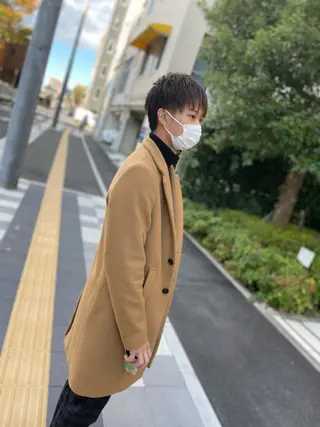 ミディアム dunhill 斉藤 大樹/メンズカットのヘアスタイル