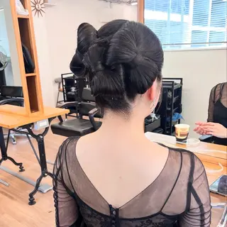 ミディアム ヘアアレンジ No1韓国風レイヤー &カチモリ✨ /サキのヘアスタイル