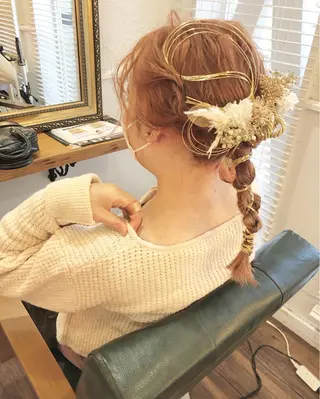 ヘアアレンジ 江原 彩華のヘアスタイル