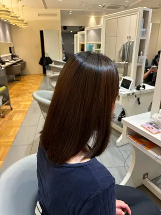 ミディアム ショート・ボブ✨南 津麦のヘアスタイル