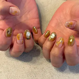 ネイル 自由が丘サロン あやめ💅のネイルデザイン
