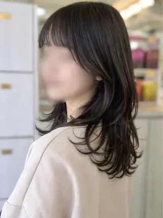 ロング オオソネ マリアのヘアスタイル