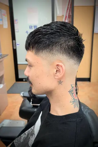ショート 理容プラージュ燕三条 福井のヘアスタイル