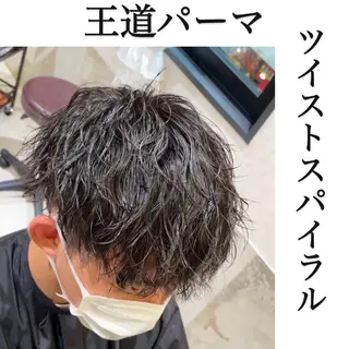 パーマ メンズパーマ特化 WINDbyCIELのヘアスタイル