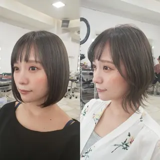 ショート ボブ・ロブ　福田 泰久✂️✨のヘアスタイル