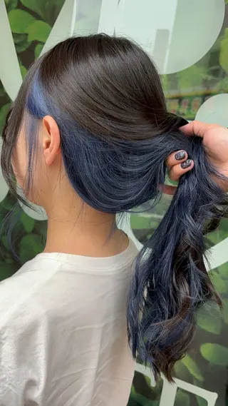 ロング カラー 限界オタク美容師 💜Natsuki☁のヘアスタイル