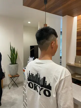 ショート メンズ やまこし 美裕樹のヘアスタイル