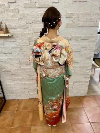 ヘアアレンジ 荒島 由佳のヘアスタイル