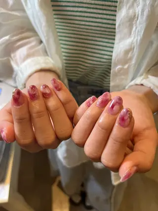 ネイル フォルチェ博多店 細田のネイルデザイン