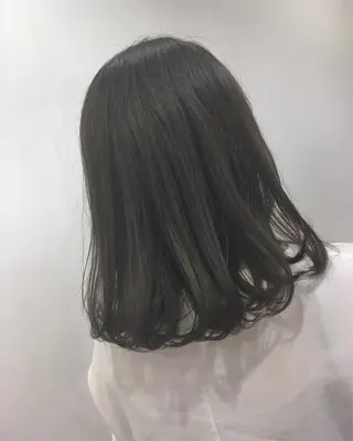 ミディアム はまべ です☆のヘアスタイル