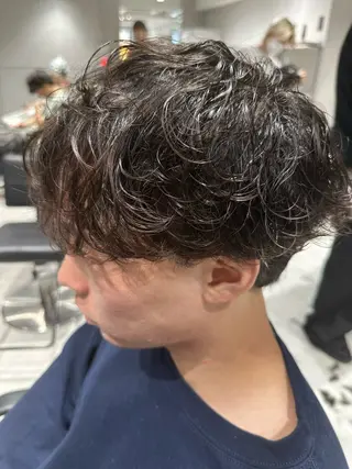 パーマ メンズ 👑駅近メンズサロン パーマ特化北千住👑のヘアスタイル
