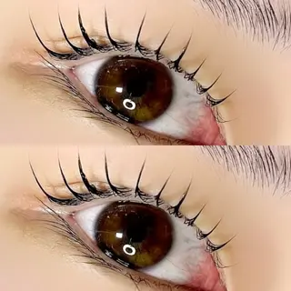 マツエク・マツパ 束感まつ毛／編み物 🪡Leameelのマツエク・マツパデザイン