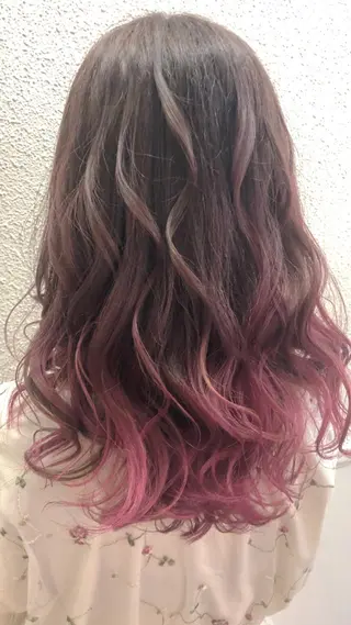 ロング カラー 髪質改善/美髪矯 正ヤマモトハルキのヘアスタイル