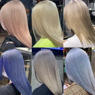 ロング カラー メンズ Selene hair 難波店のヘアスタイル