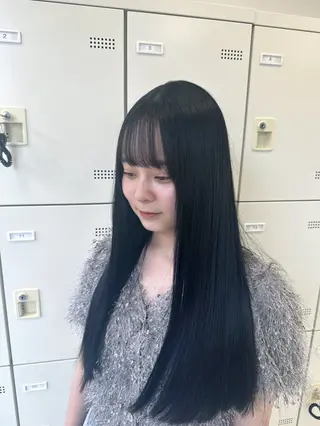 カラー noa🎀美髪縮毛/ 透明感カラーのヘアスタイル