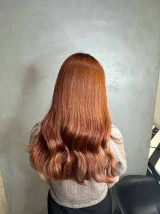 カラー LENA🎀 ハイトーン/エクステのヘアスタイル