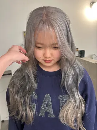 ロング カラー 透明感カラー/中崎町 fukaのヘアスタイル
