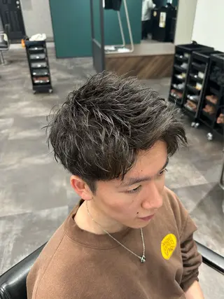 ショート カラー メンズ ！メンズ特化！ 田中健輔のヘアスタイル