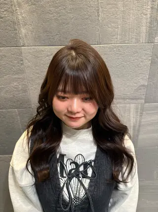 カラー カラーモデル募集♥️ 玲奈のヘアスタイル