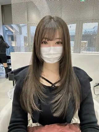 ロング カラー ボブ/艶髪/栄/ 名古屋/COCOのヘアスタイル