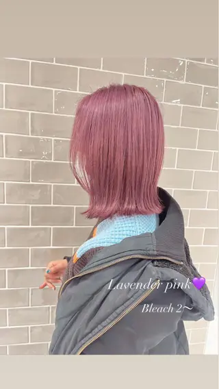 カラー 〻ツヤハイトーン🩰 🤍HARUCAのヘアスタイル