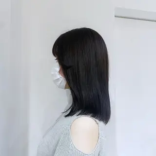 ミディアム カラー ヘアアレンジ ✨️ボブカット中村 真緒✨️のヘアスタイル