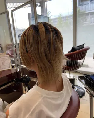 ショート カラー パーマ メンズ 🫧sara荒井店 樹🫧のヘアスタイル