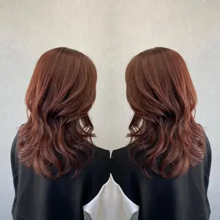 ロング カラー tocca 💜石田愛結💜のヘアスタイル