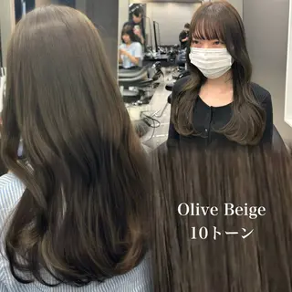 ロング カラー 新宿/顔周りカット/ レイヤー/がっきーのヘアスタイル
