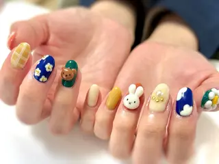 ネイル Nail salon Cielel⟡Ayaのネイルデザイン