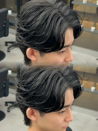 カラー パーマ メンズ 札幌メンズ指名 No. 1/光👑のヘアスタイル