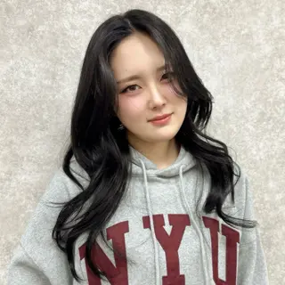 セミロング カラー レイヤー/高橋 みく /池下/千種のヘアスタイル