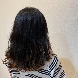 セミロング 髪質改善／艶カラー 🫧harunaのヘアスタイル